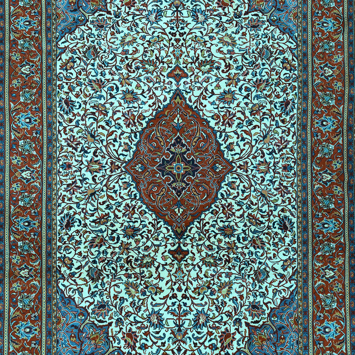 Persian Light Blue Traditional Rug, tr1499lblu