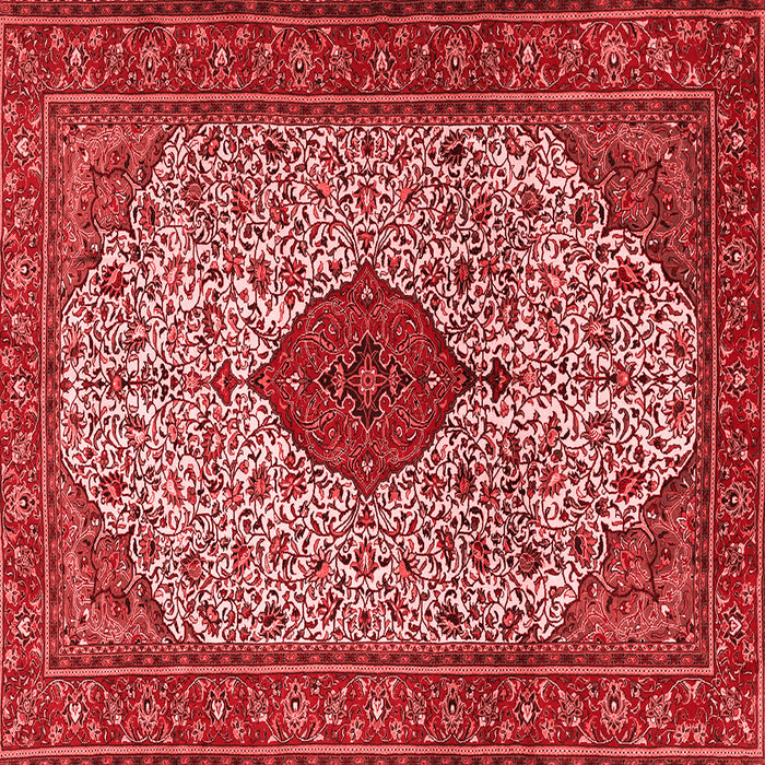 Machine Washable Persian Red Traditional Rug, wshtr1499red