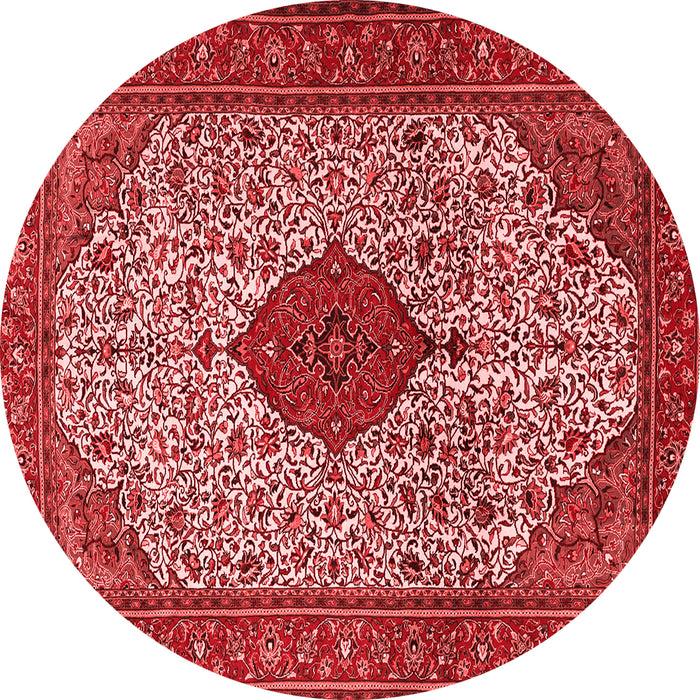 Machine Washable Persian Red Traditional Rug, wshtr1499red