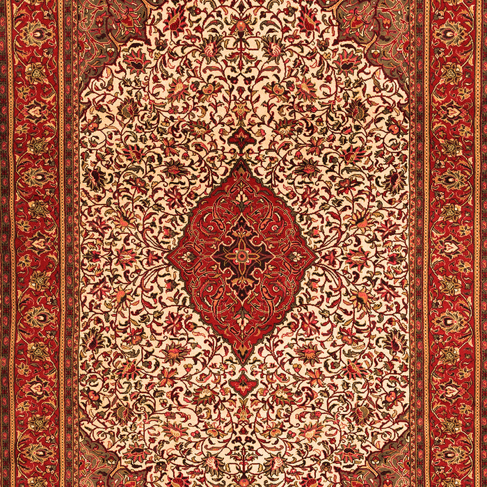 Persian Orange Traditional Rug, tr1499org