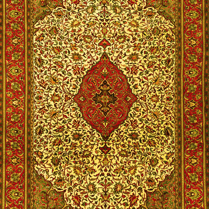 Persian Yellow Traditional Rug, tr1499yw