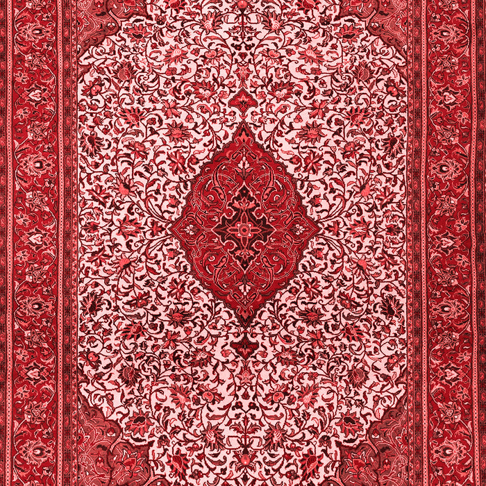 Machine Washable Persian Red Traditional Rug, wshtr1499red