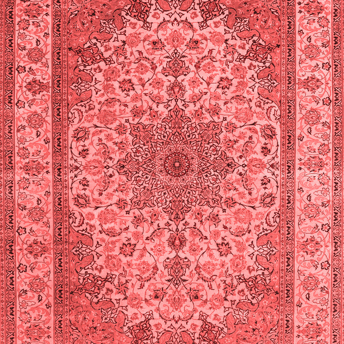 Medallion Red Traditional Area Rugs