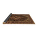 Sideview of Medallion Brown Traditional Rug, tr14brn