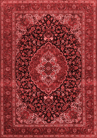 Medallion Red Traditional Rug, tr14red