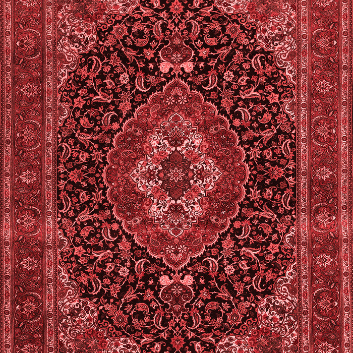 Medallion Red Traditional Area Rugs
