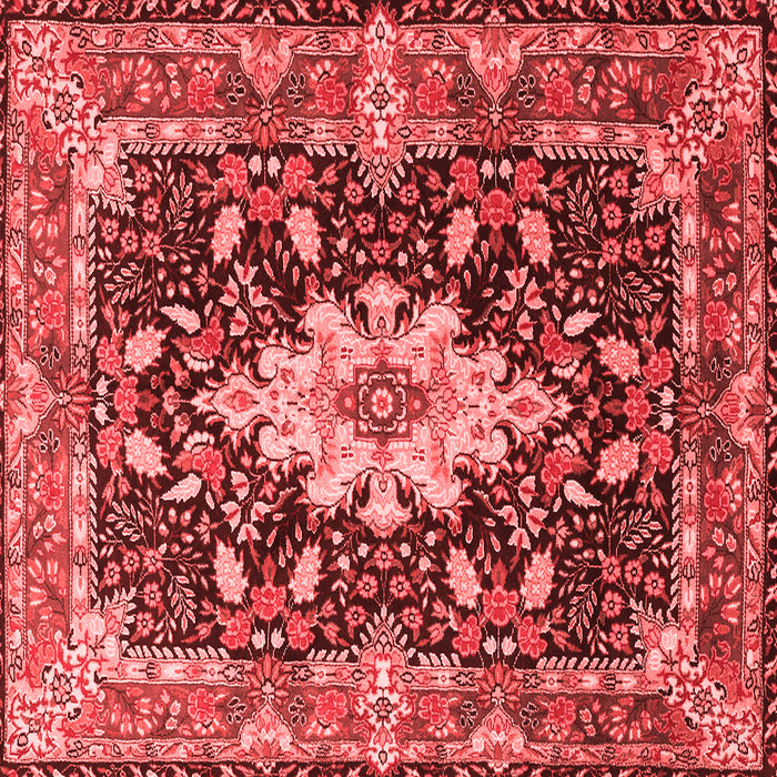 Machine Washable Persian Red Traditional Rug, wshtr1500red