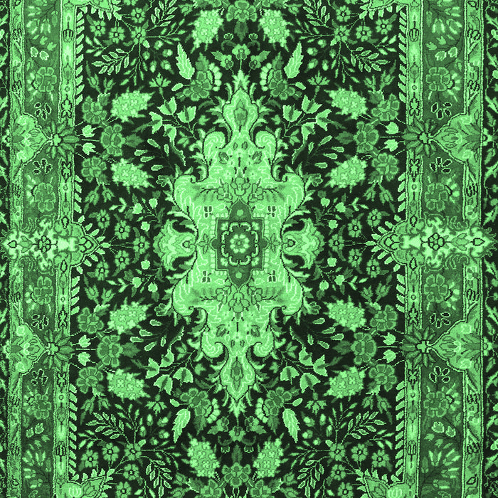 Persian Emerald Green Traditional Rug, tr1500emgrn