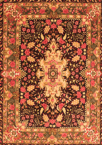 Persian Orange Traditional Rug, tr1500org
