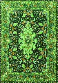 Persian Green Traditional Rug, tr1500grn