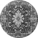Square Persian Gray Traditional Rug, tr1500gry