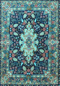 Persian Light Blue Traditional Rug, tr1500lblu
