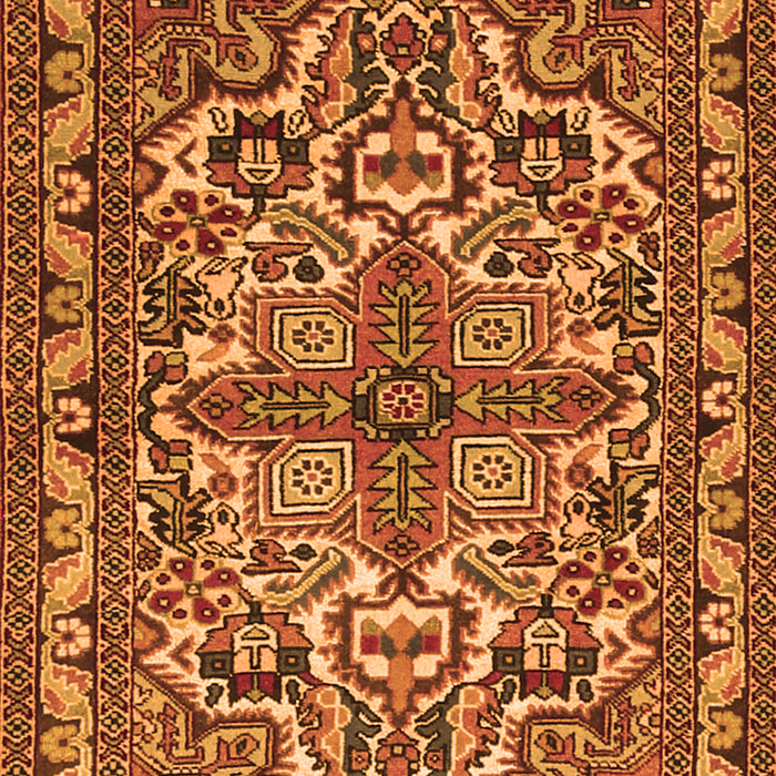Persian Orange Traditional Rug, tr1501org