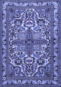 Persian Blue Traditional Rug, tr1501blu