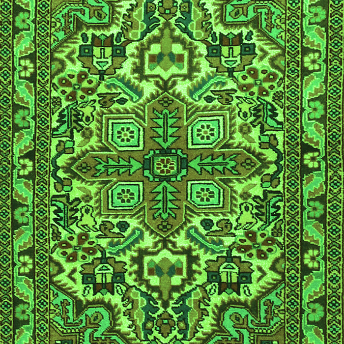 Persian Green Traditional Rug, tr1501grn