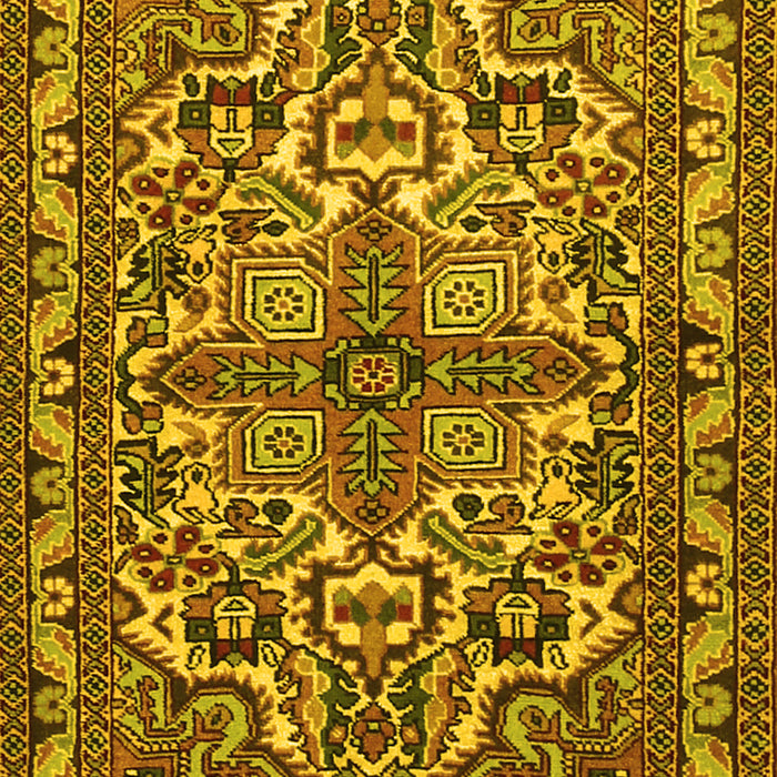 Persian Yellow Traditional Rug, tr1501yw