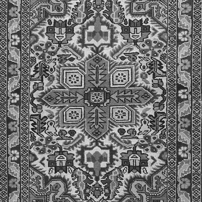 Persian Gray Traditional Rug, tr1501gry