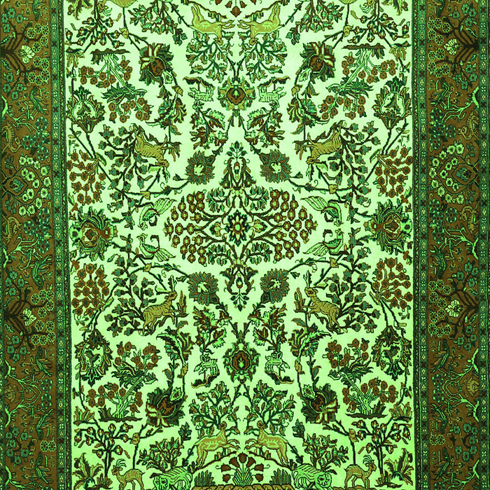Persian Green Traditional Rug, tr1502grn