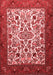 Persian Red Traditional Area Rugs