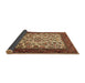 Sideview of Persian Brown Traditional Rug, tr1502brn