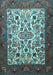 Persian Light Blue Traditional Rug, tr1502lblu