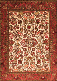 Persian Orange Traditional Rug, tr1502org