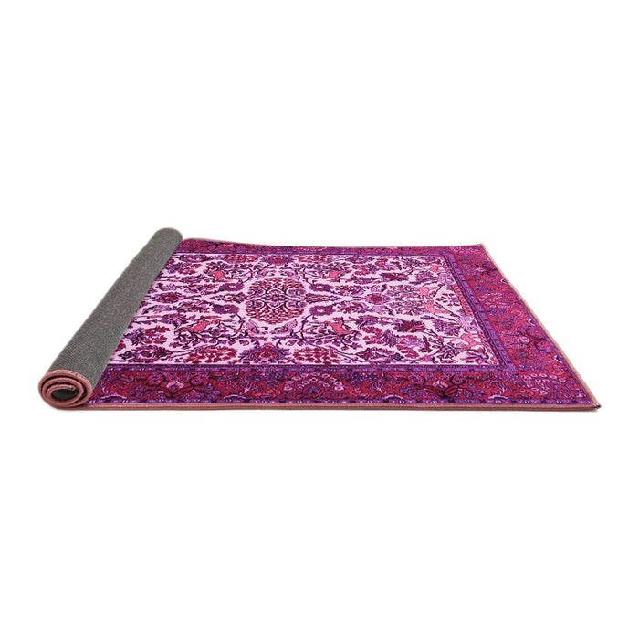 Sideview of Persian Pink Traditional Rug, tr1502pnk