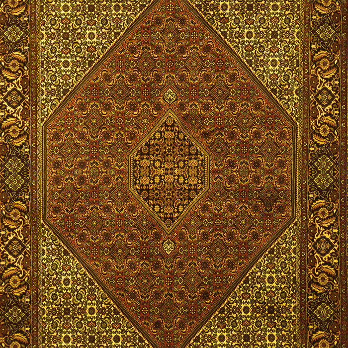 Machine Washable Persian Yellow Traditional Rug, wshtr1503yw