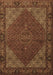 Persian Brown Traditional Rug, tr1503brn