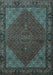 Persian Light Blue Traditional Rug, tr1503lblu