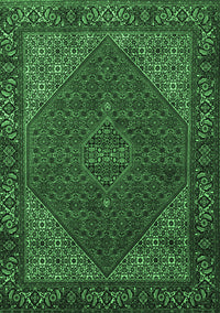 Persian Emerald Green Traditional Rug, tr1503emgrn