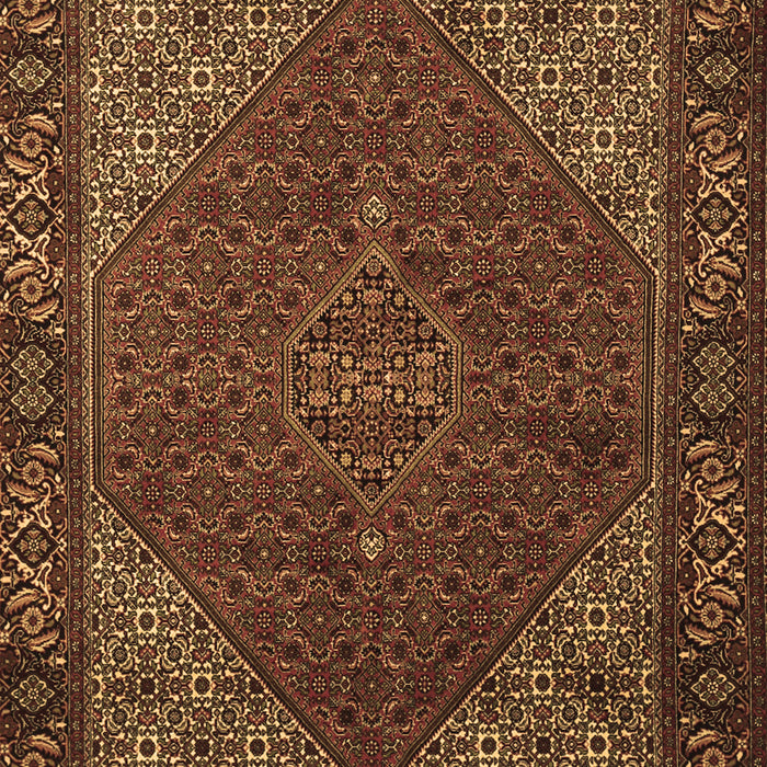 Machine Washable Persian Brown Traditional Rug, wshtr1503brn