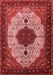 Medallion Red Traditional Area Rugs