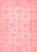 Oriental Red Traditional Area Rugs