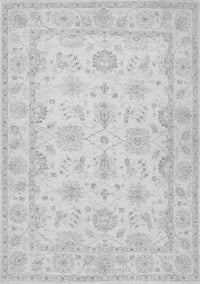 Oriental Gray Traditional Rug, tr1506gry