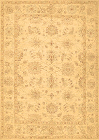 Oriental Brown Traditional Rug, tr1506brn