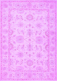 Oriental Purple Traditional Rug, tr1506pur