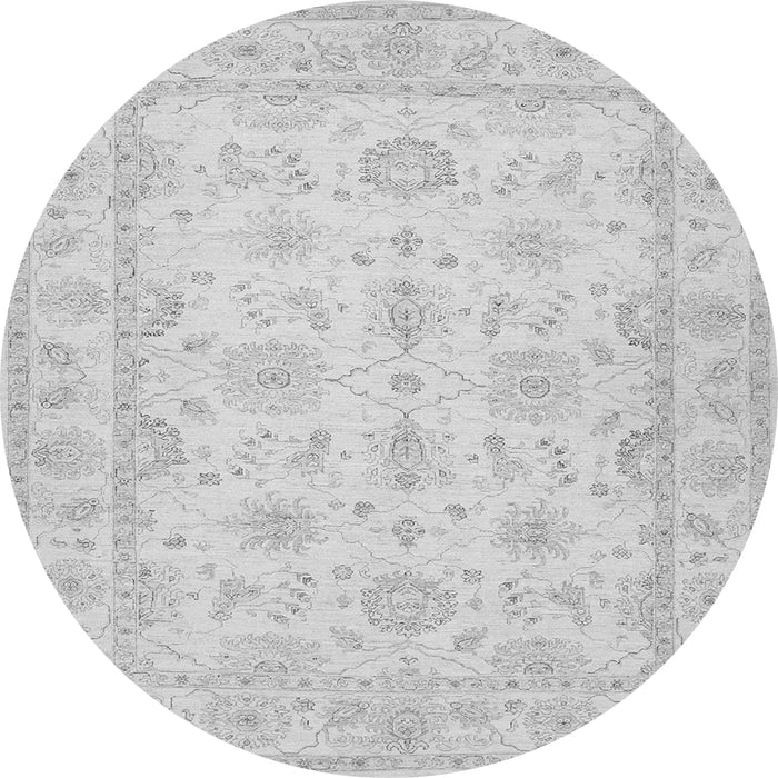 Machine Washable Oriental Gray Traditional Rug, wshtr1506gry