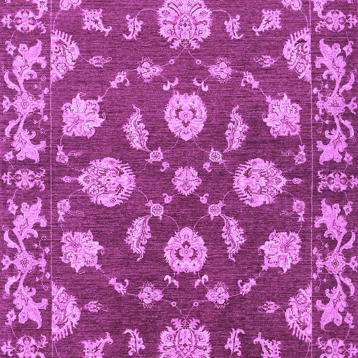 Machine Washable Persian Purple Traditional Area Rugs, wshtr1507pur