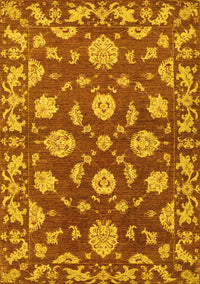 Persian Yellow Traditional Rug, tr1507yw