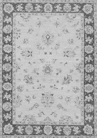 Oriental Gray Traditional Rug, tr1508gry