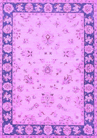 Oriental Purple Traditional Rug, tr1508pur