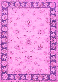 Oriental Pink Traditional Rug, tr1508pnk