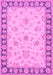 Oriental Pink Traditional Rug, tr1508pnk