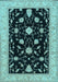 Persian Light Blue Traditional Rug, tr1509lblu