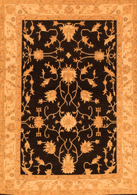 Persian Orange Traditional Rug, tr1509org