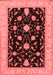 Persian Red Traditional Area Rugs