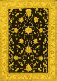 Persian Yellow Traditional Rug, tr1509yw