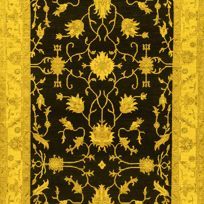 Persian Yellow Traditional Rug, tr1509yw