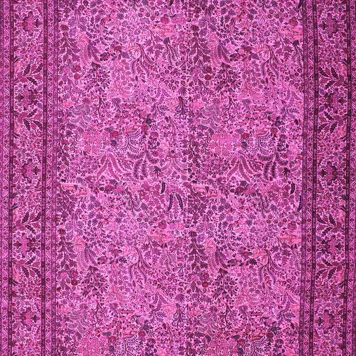 Machine Washable Persian Pink Traditional Rug, wshtr150pnk